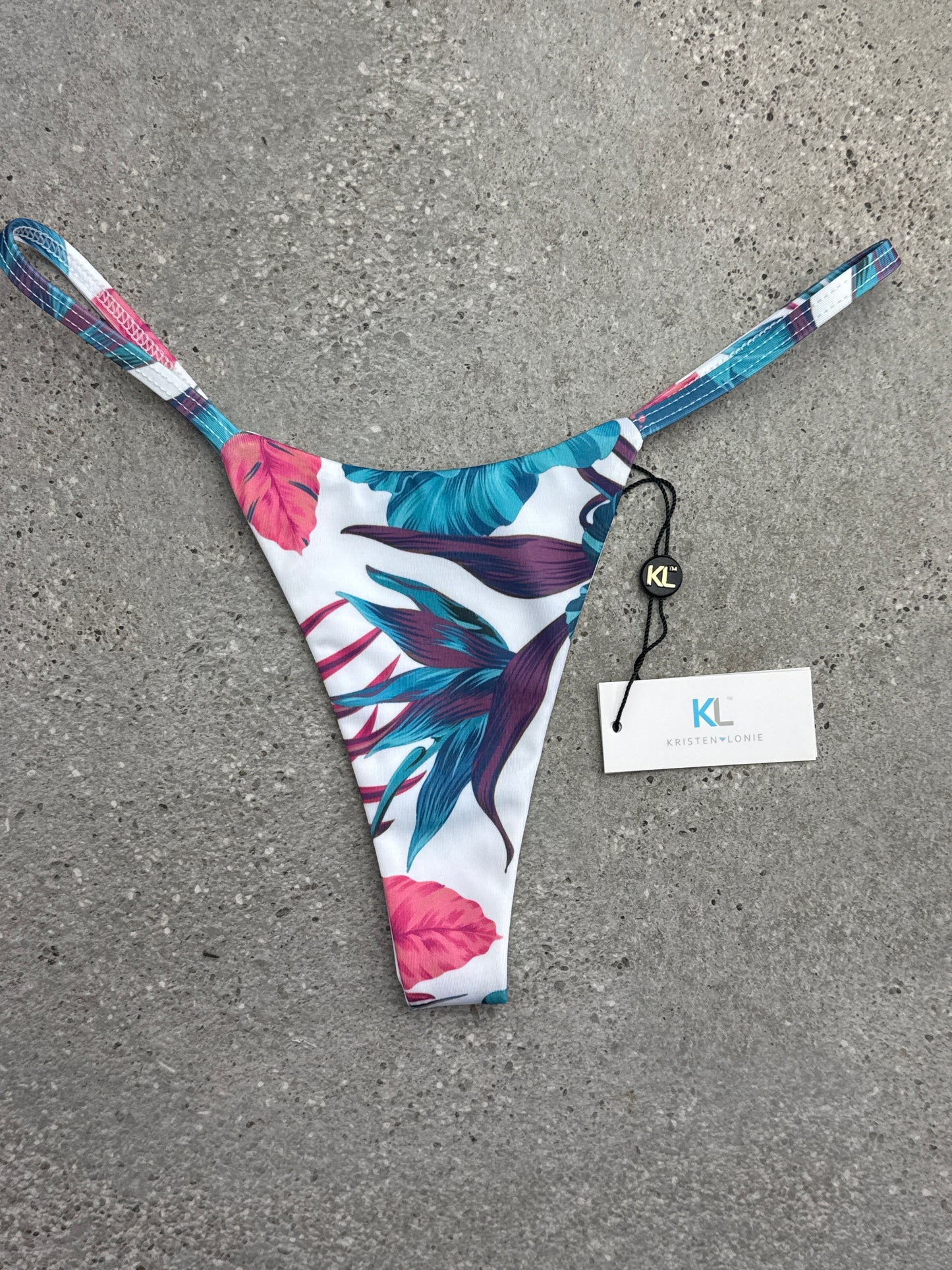 Tulum Escape (Turquoise) Bikini Bottom