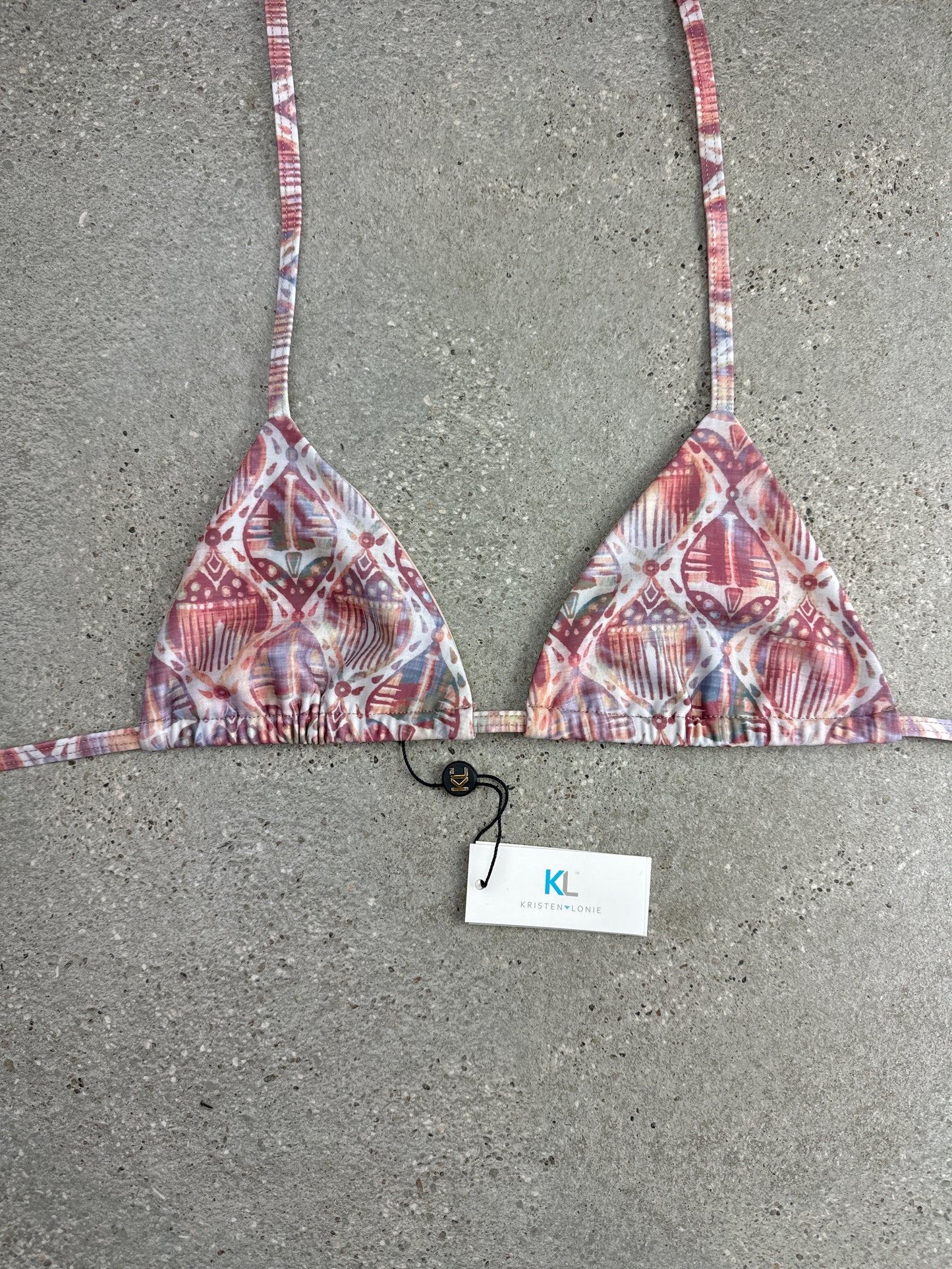 Rustic Aztec Bikini Top (Nuetral)