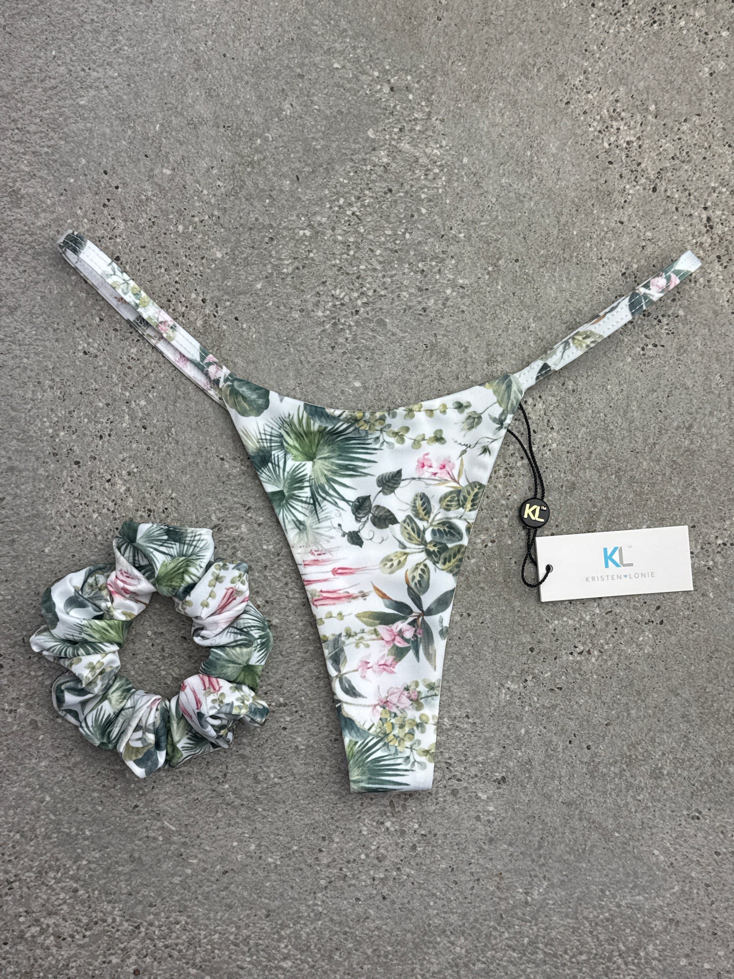 Tropical Escape (Olive) Bikini Bottom
