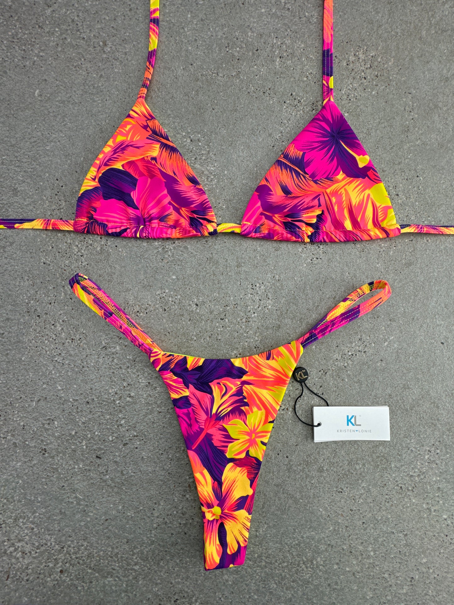 Tequila Sunrise Bikini Top