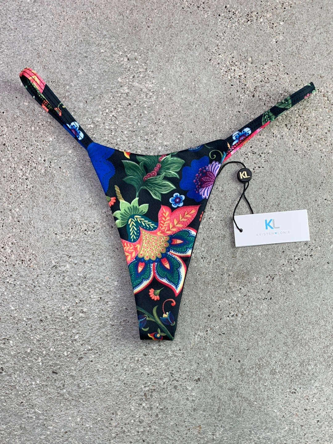 Parte inferiore del bikini Wanderlust di mezzanotte