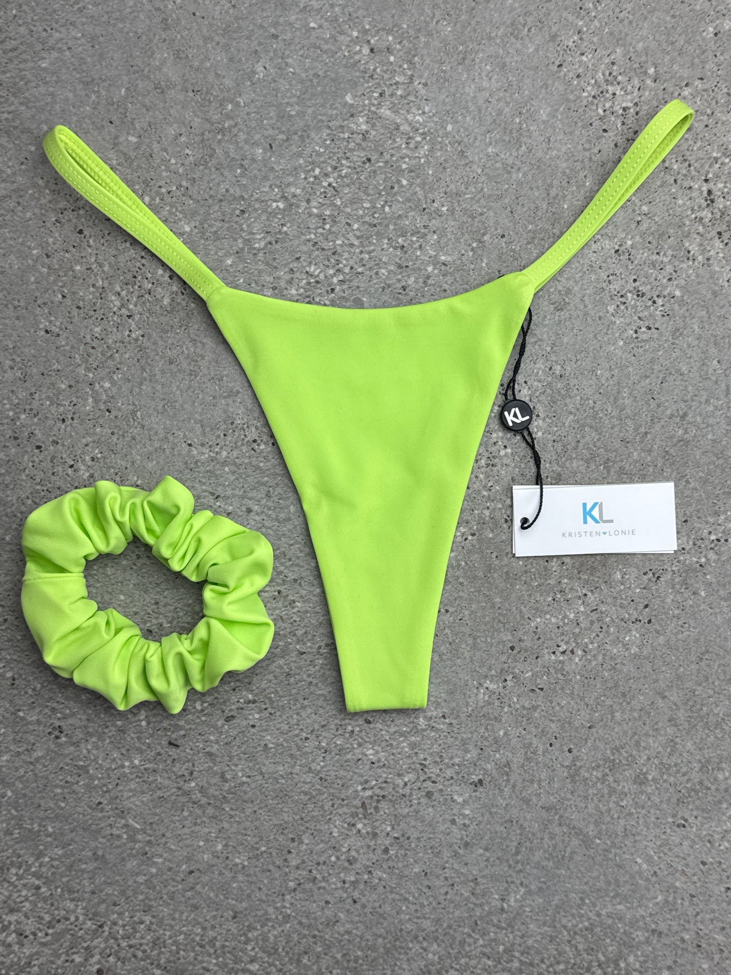 Lime Bikini Bottom