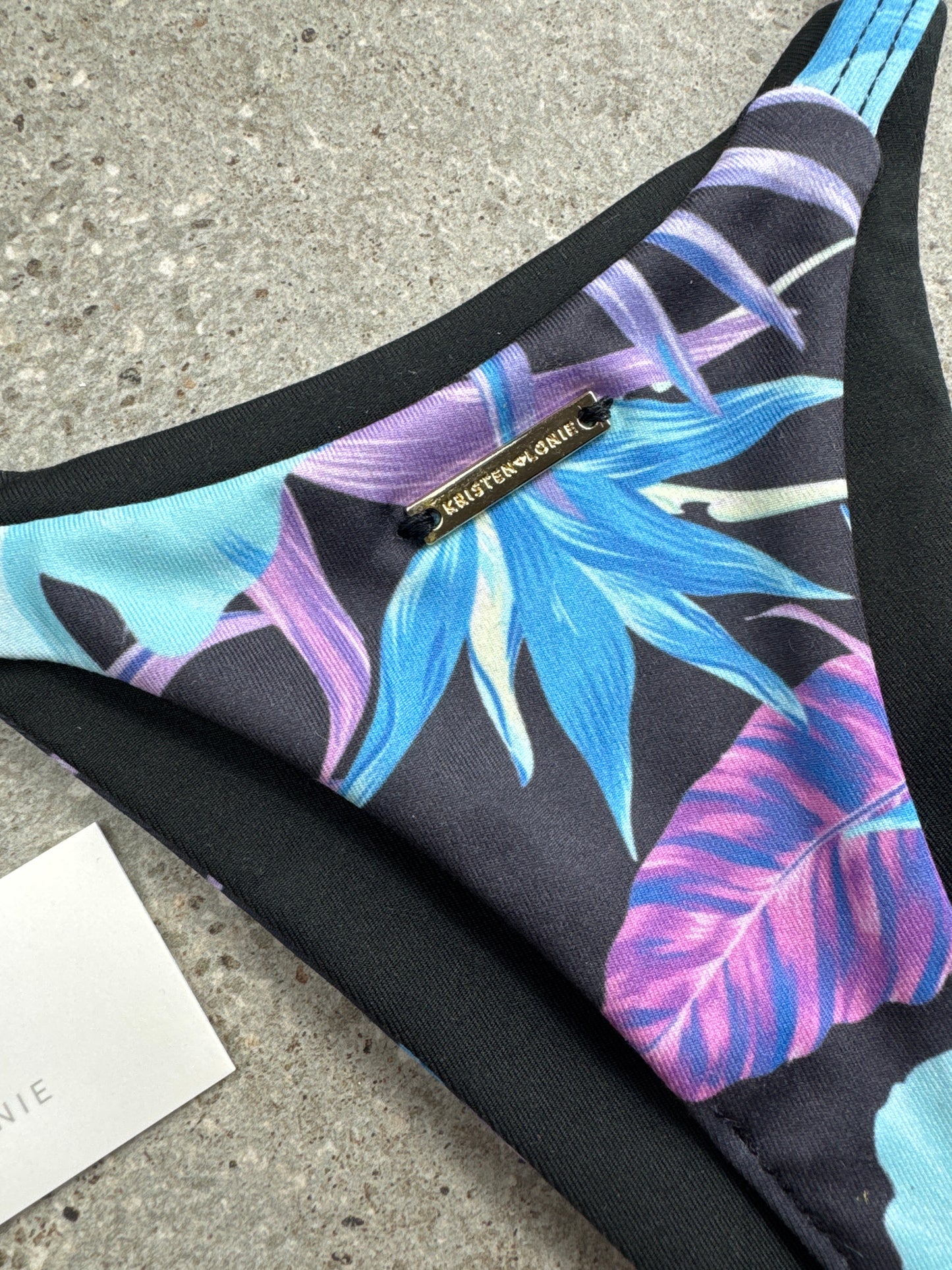 Birds Of Paradise ( Blue/Purple) Bikini Bottom