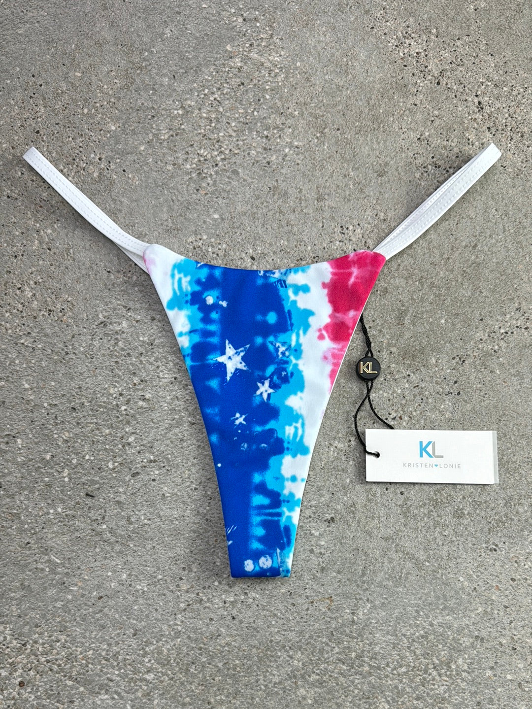 USA Tie Dye Bikini Bottom
