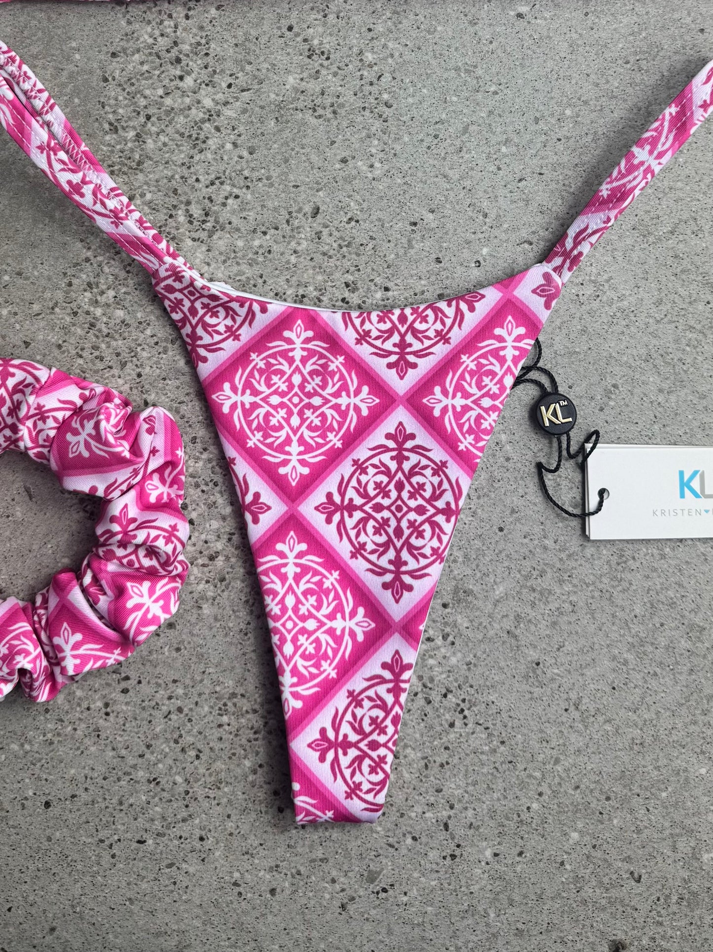 Bandana (Pink) Bikini Bottom