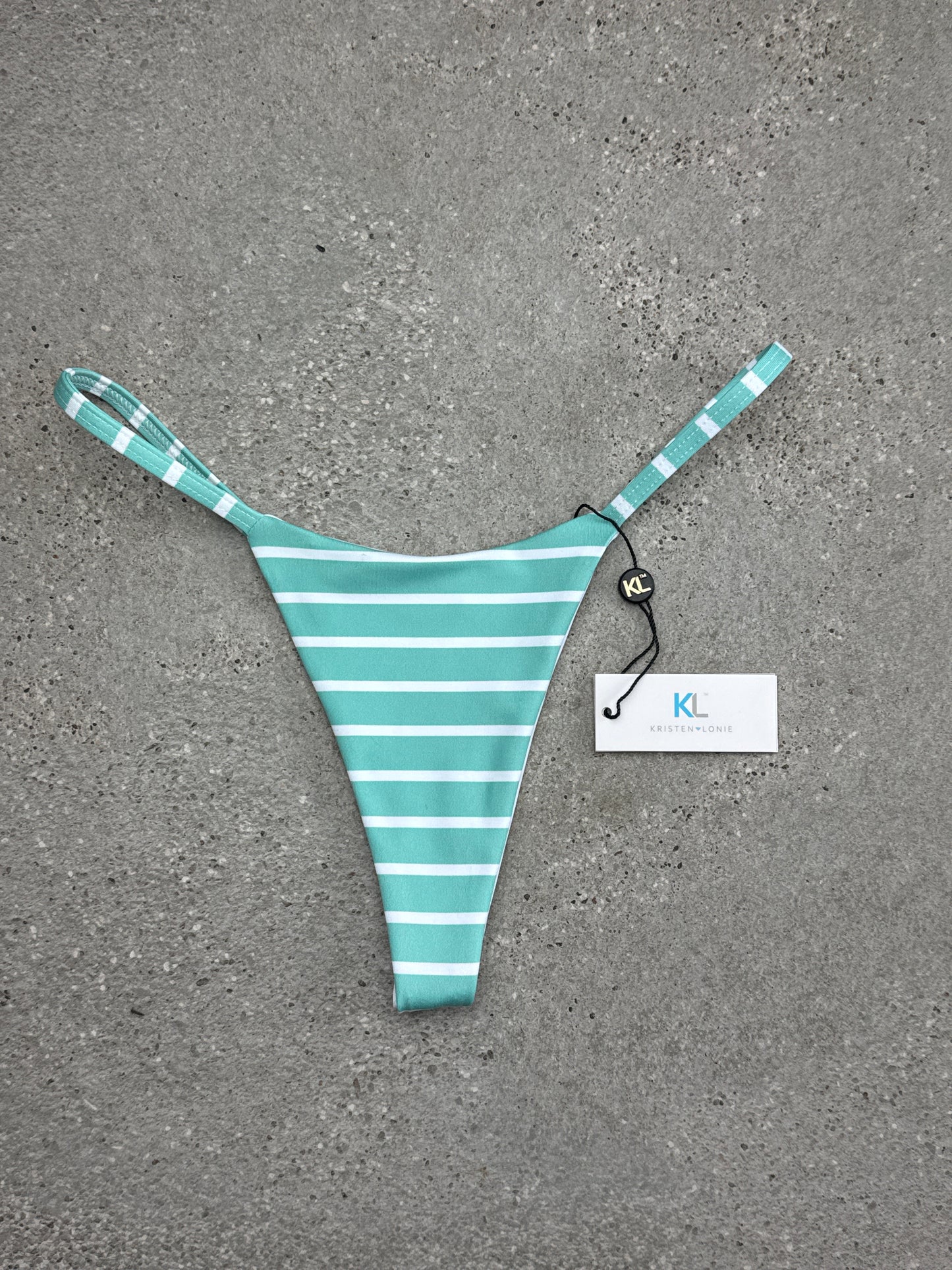 Nautical (Mint) Bikini Bottom