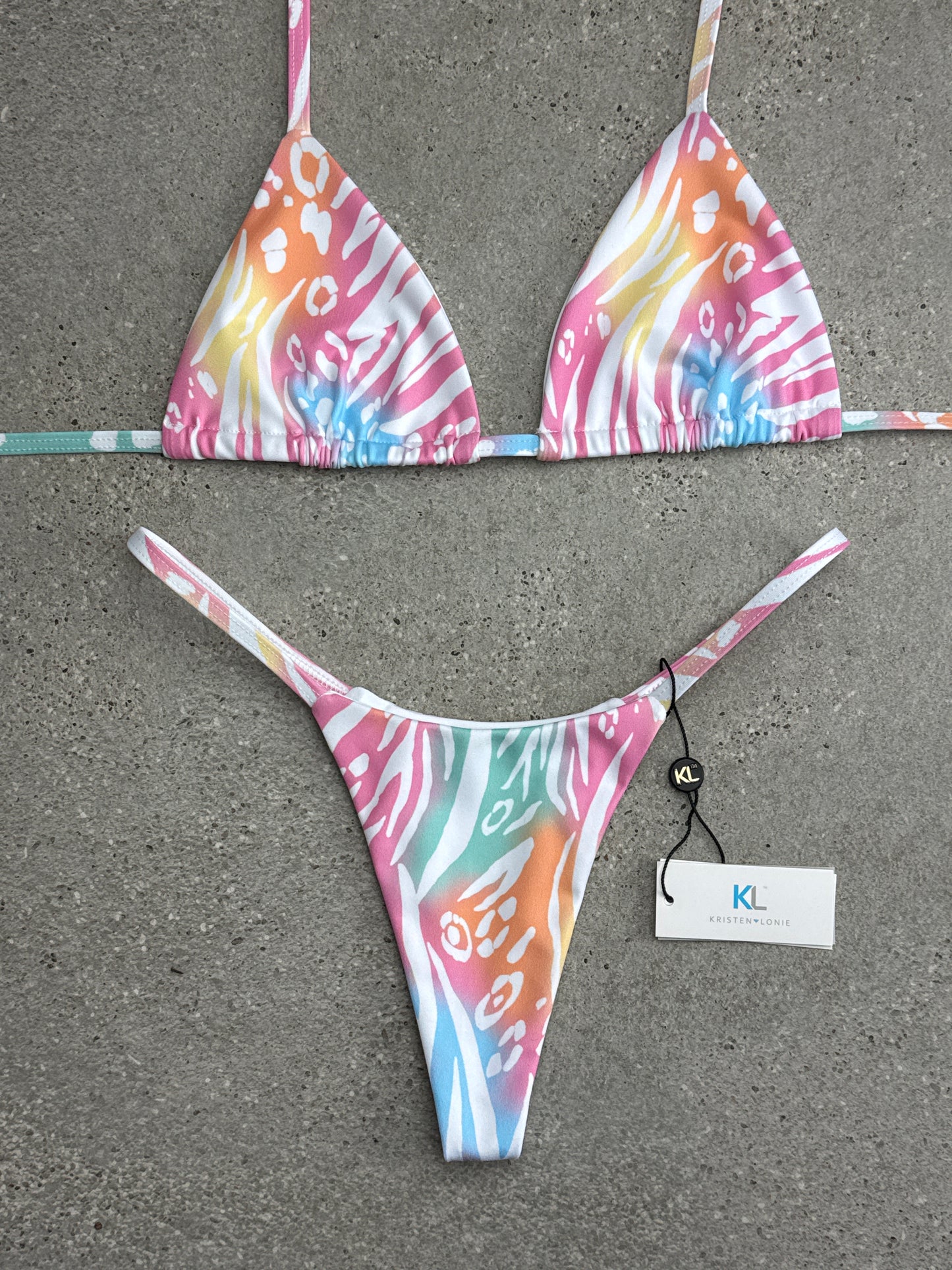 Sassy Safari Bikini Top