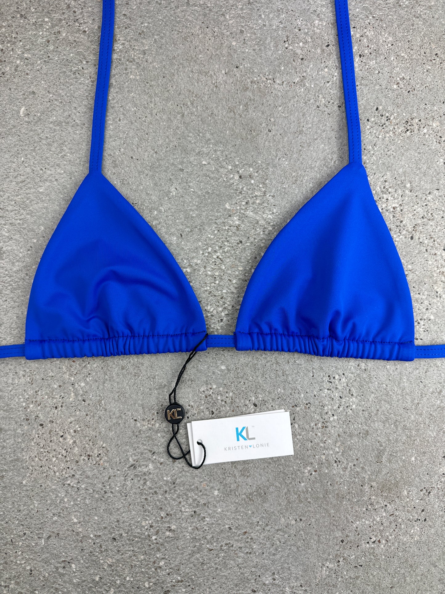 Royal Blue Bikini Top