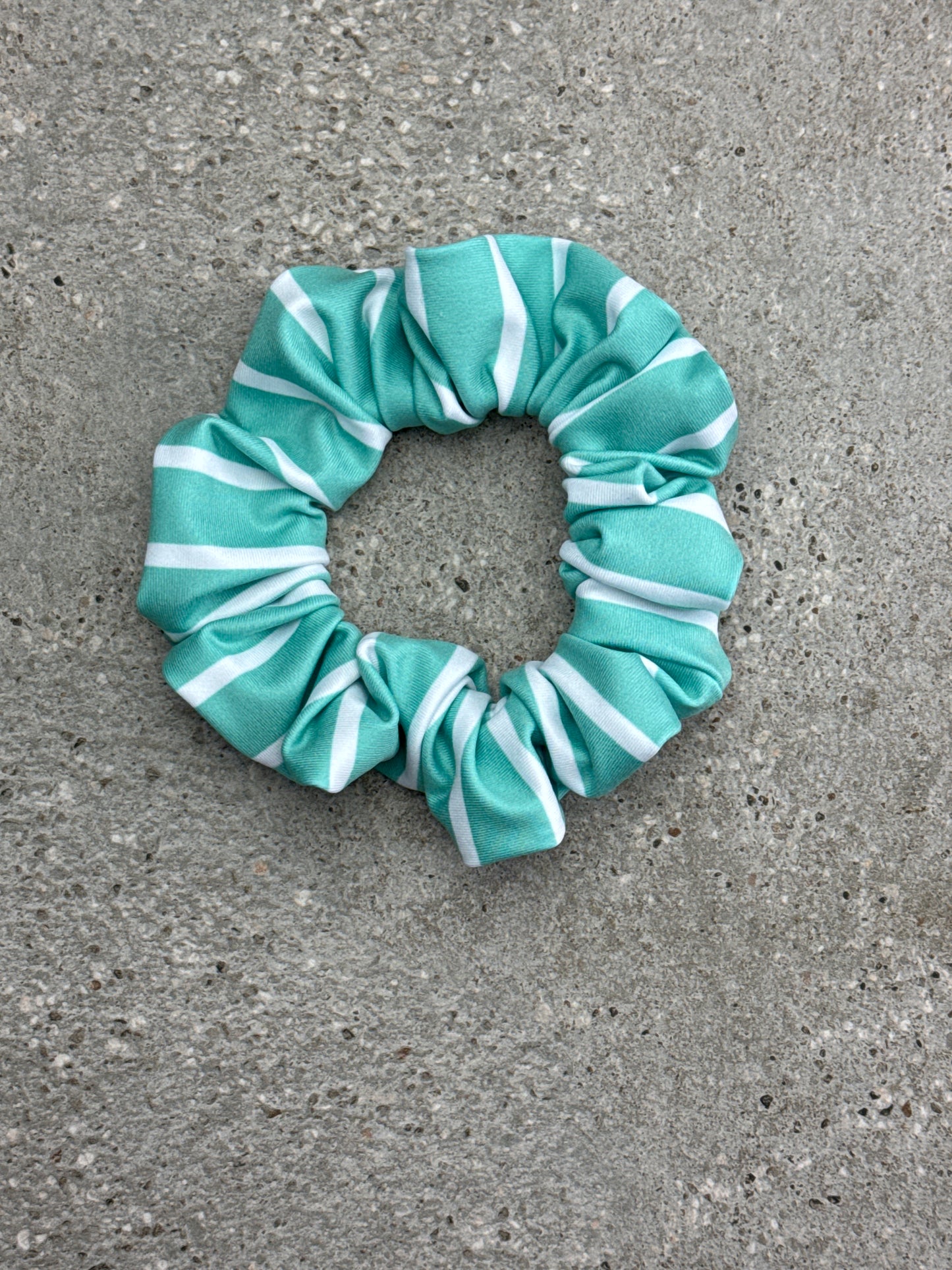 Nautical (Mint) Scrunchie