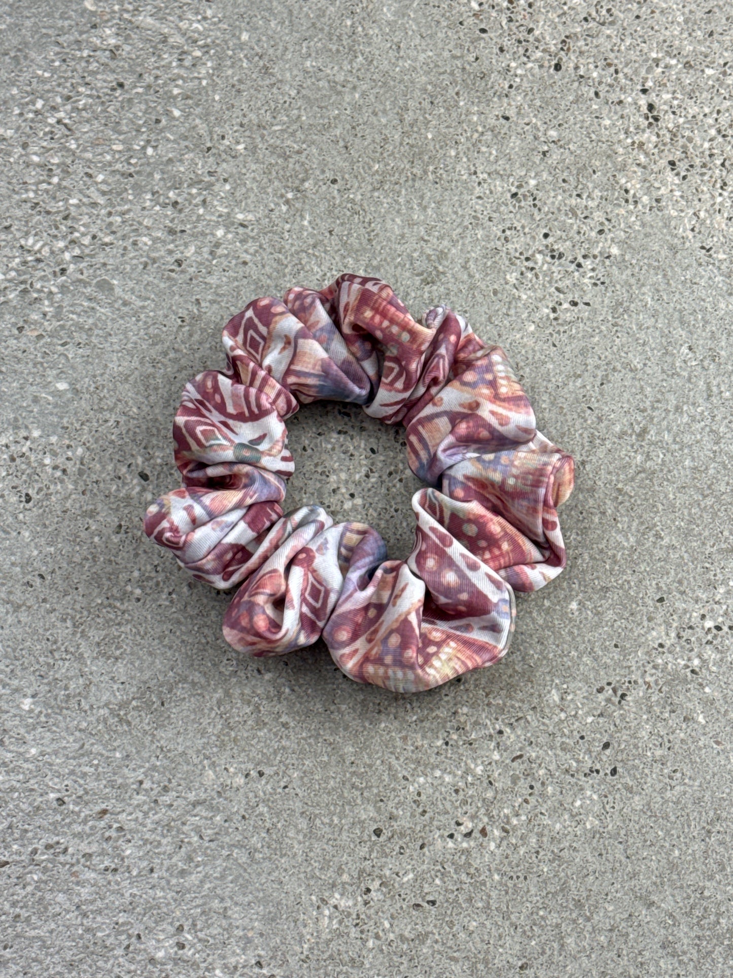 Rustic Aztec Scrunchie (Neutural)