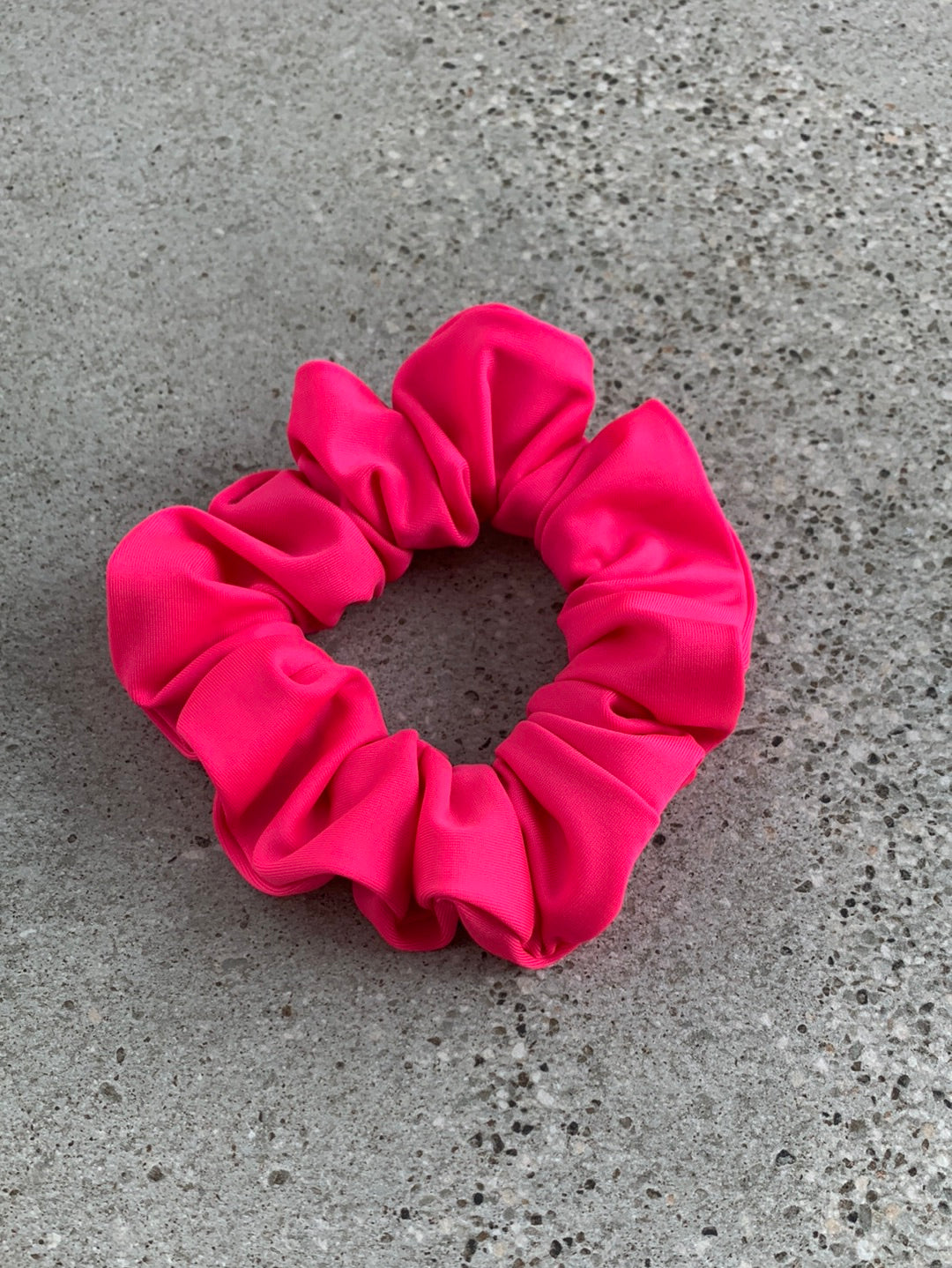 Electric Pink Scrunchie