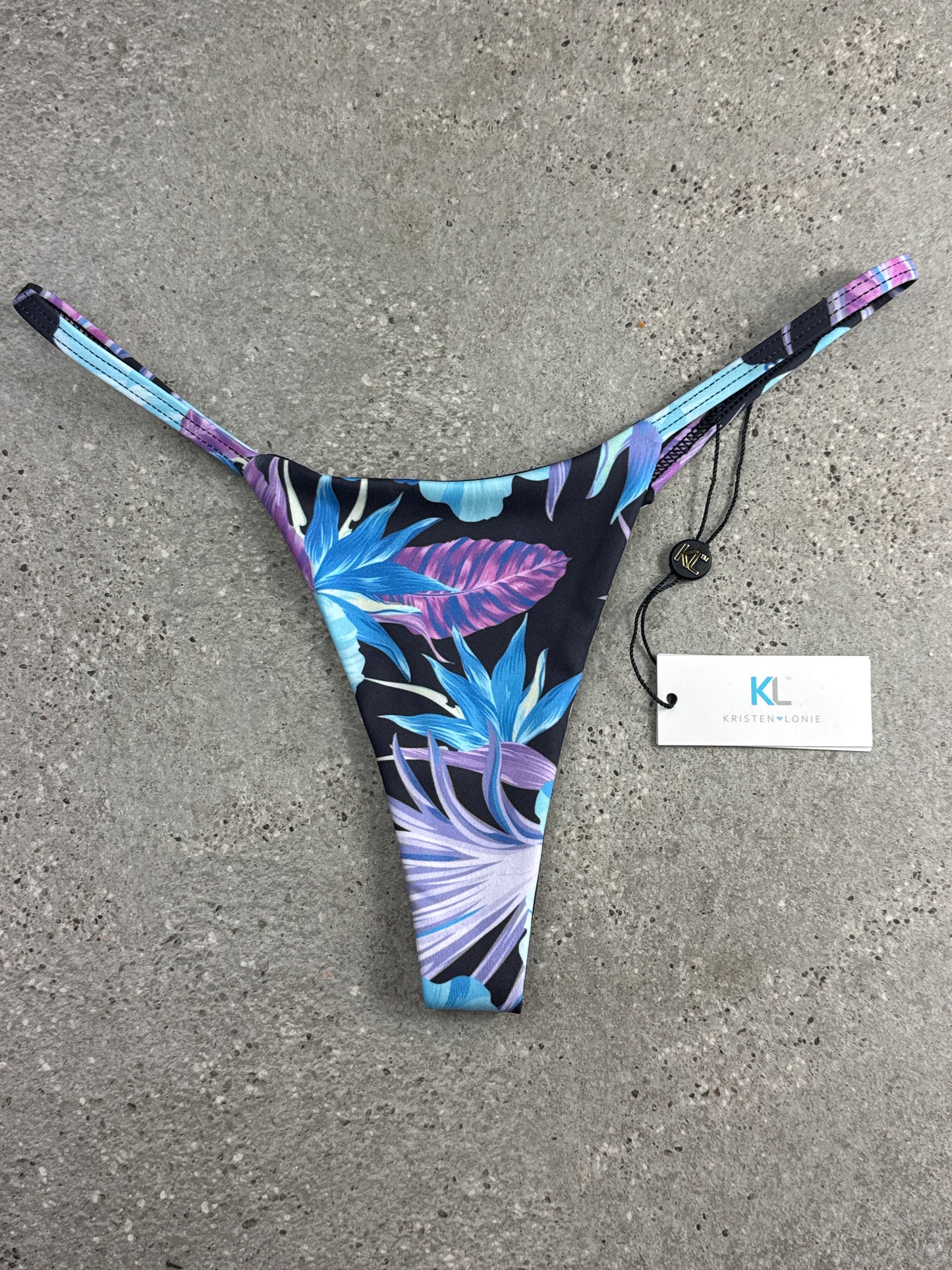 Birds Of Paradise ( Blue/Purple) Bikini Bottom