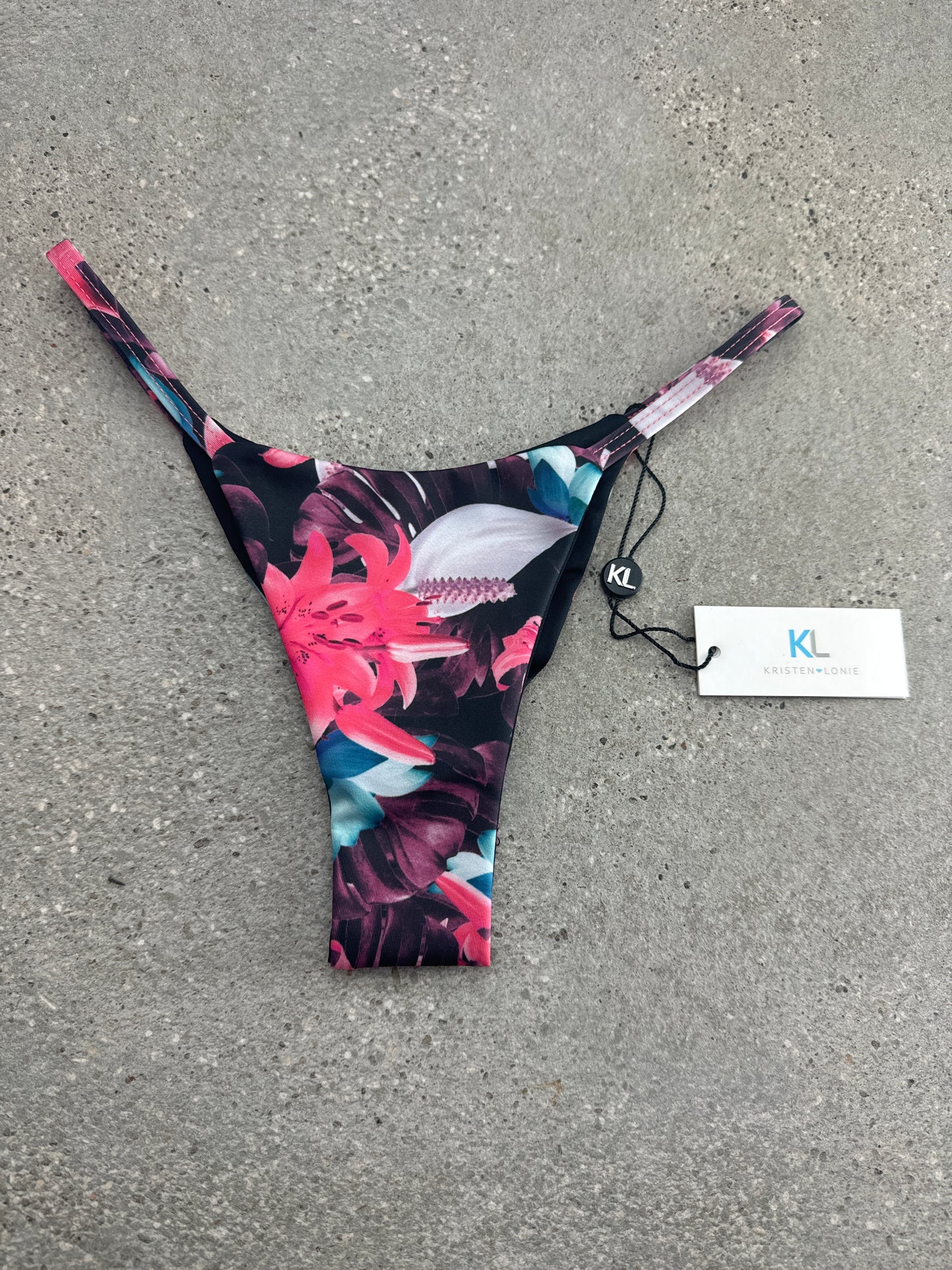 Tropical Vibe (Coral) Bikini Bottom