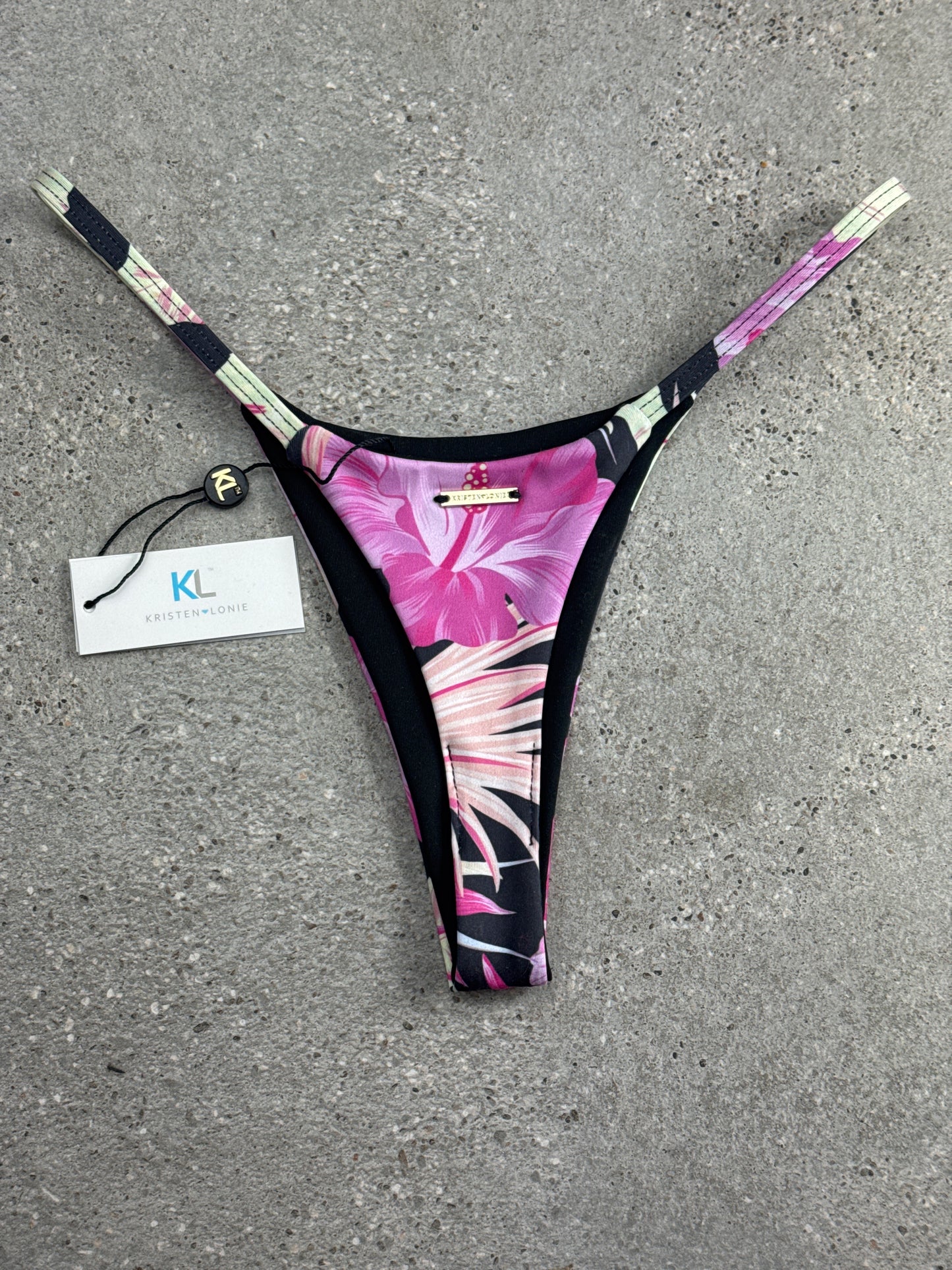 Birds of Paradise (Pink) Bikini Bottom