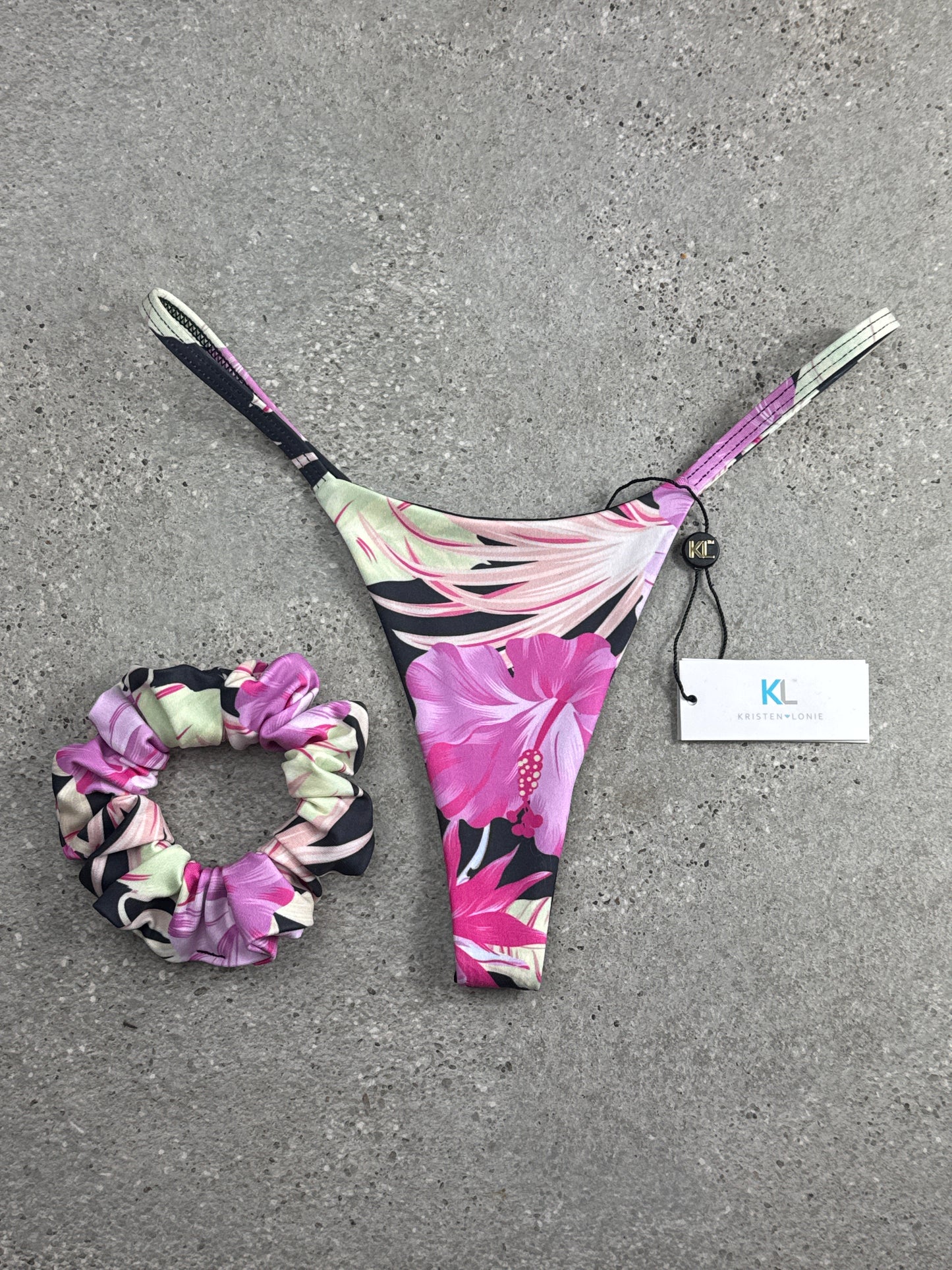 Birds of Paradise (Pink) Bikini Bottom