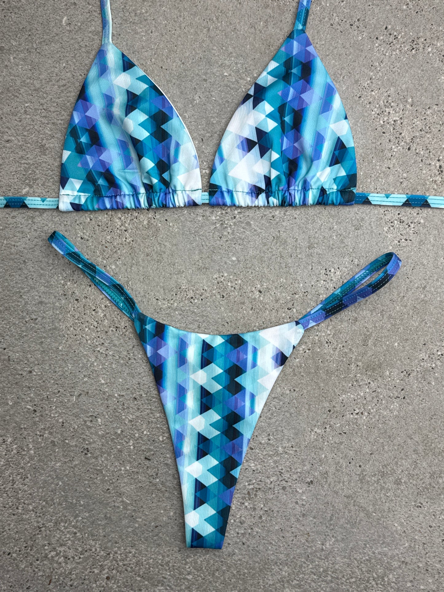 Emerald Aztec Bikini Top
