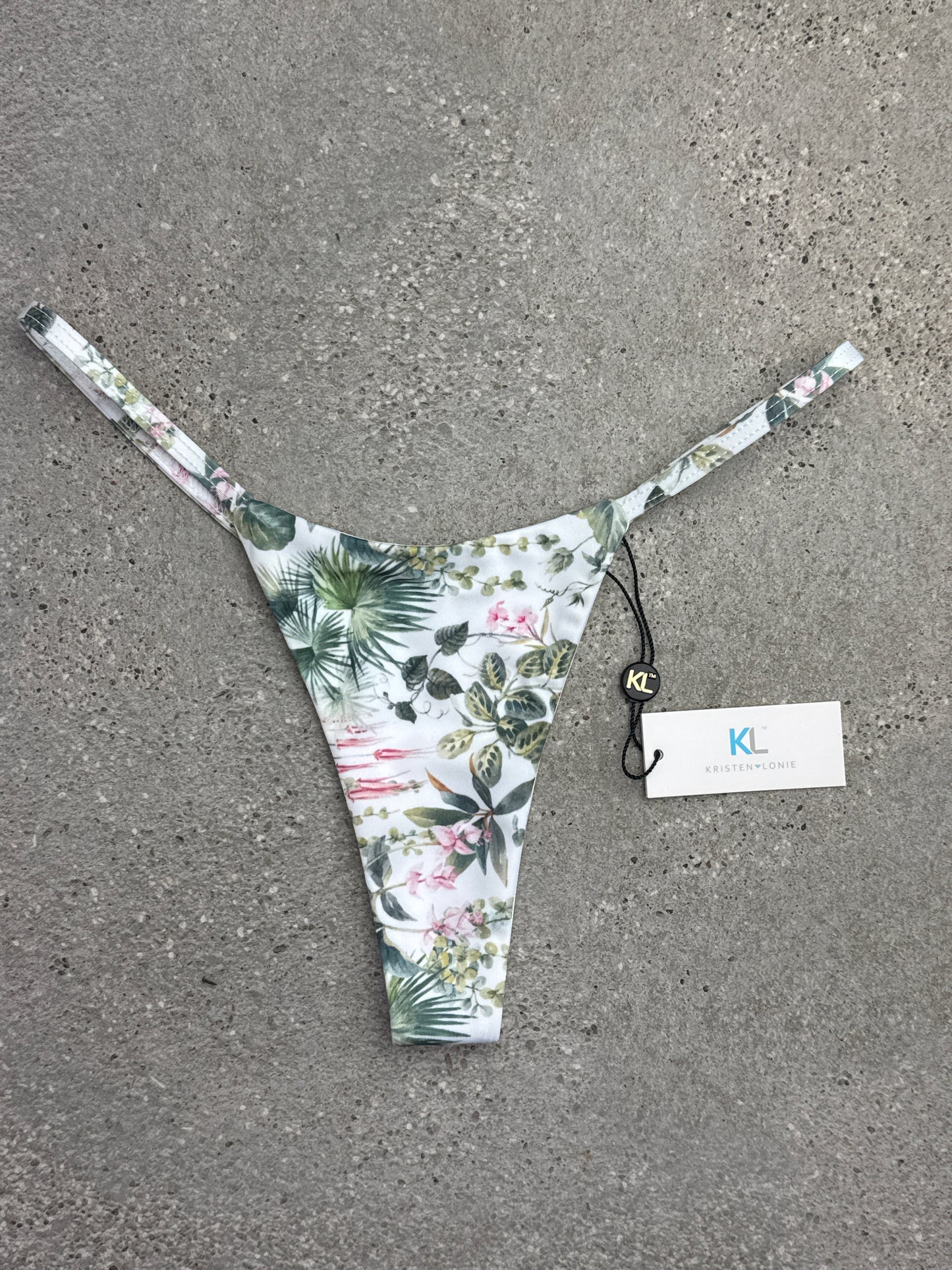 Tropical Escape (Olive) Bikini Bottom