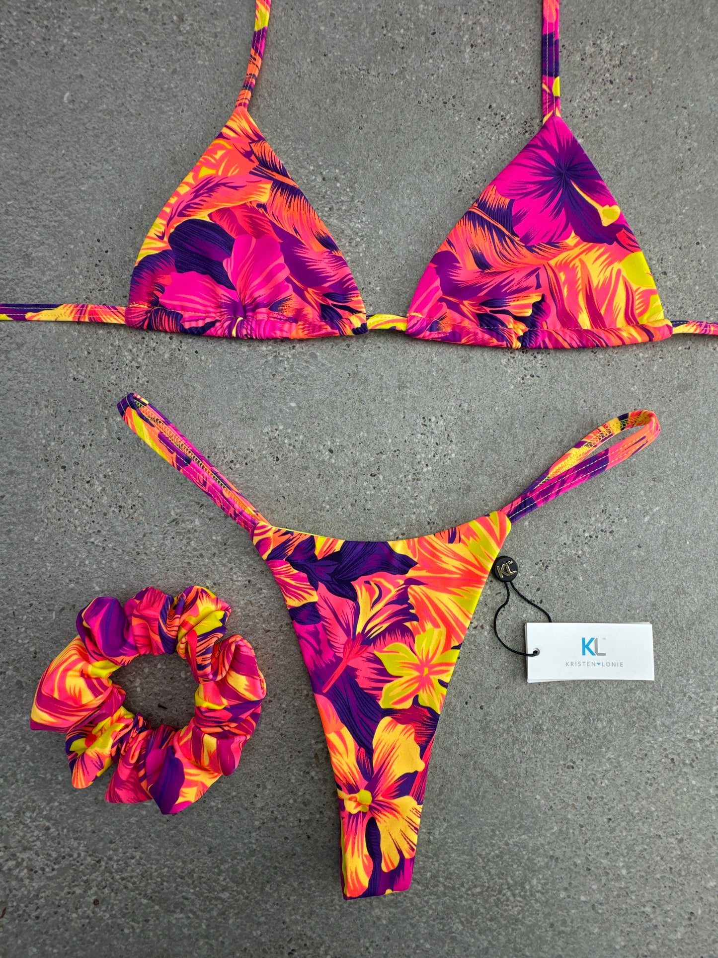 Tequila Sunrise Bikini Top