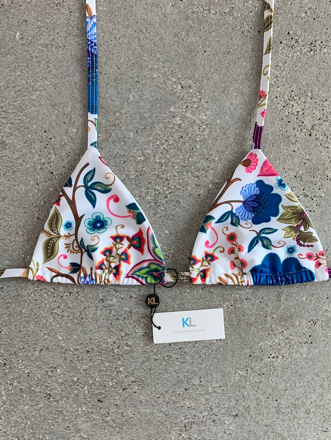 Wanderlust Bloom Bikini Top