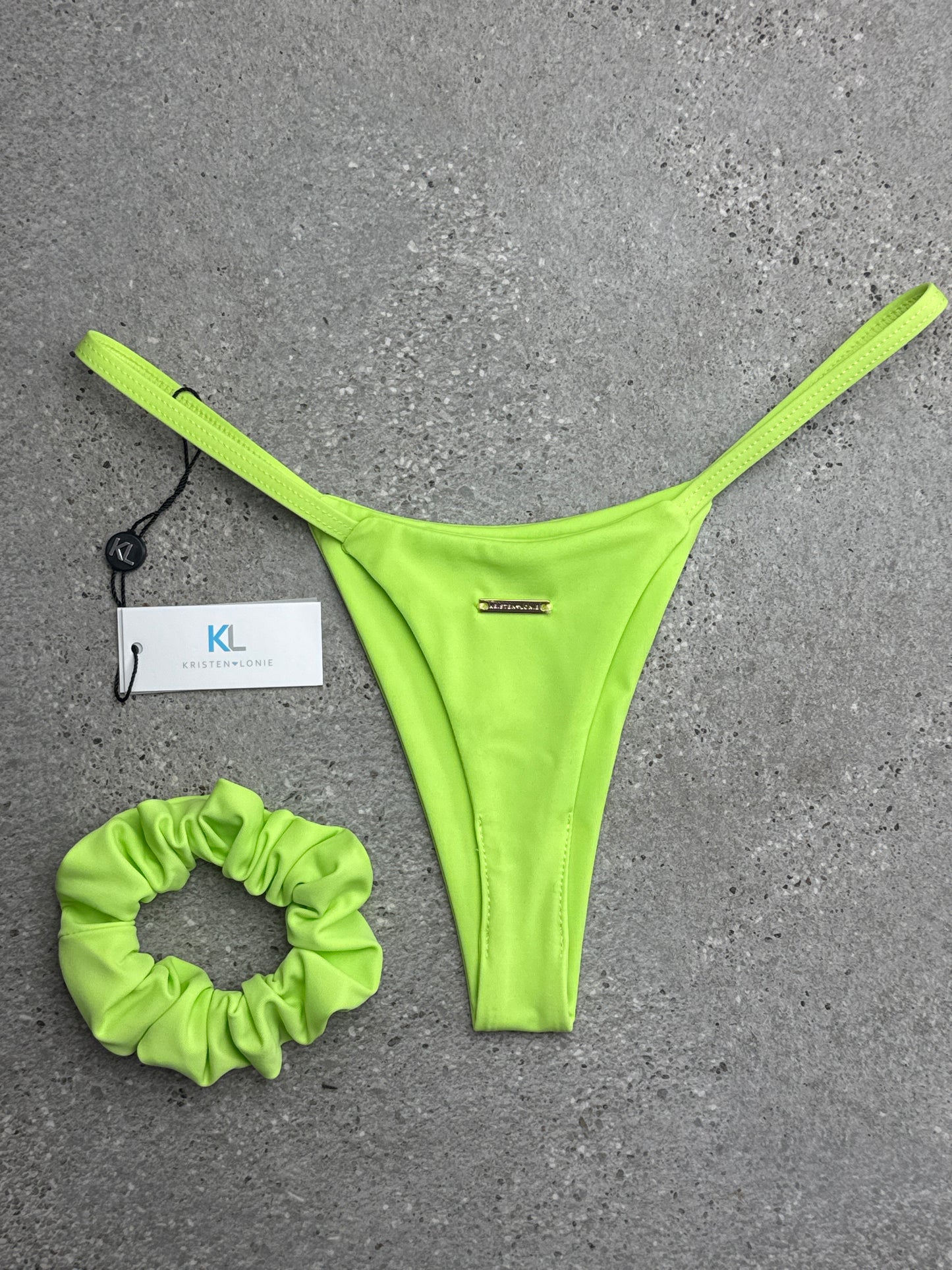 Lime Bikini Bottom