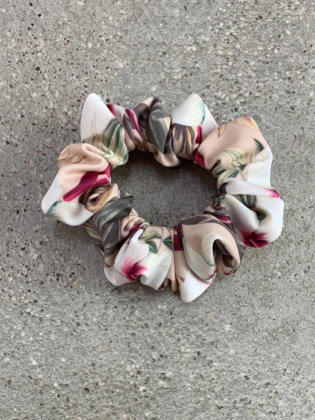 Hibiscus Island Bikini Scrunchie (Neutral)