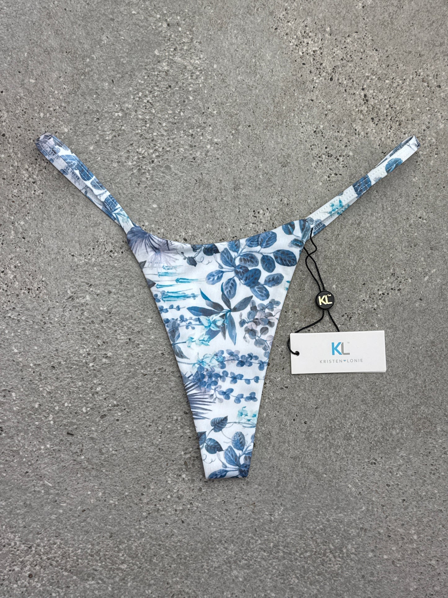 Tropical Escape (Blue) Bikini Bottom