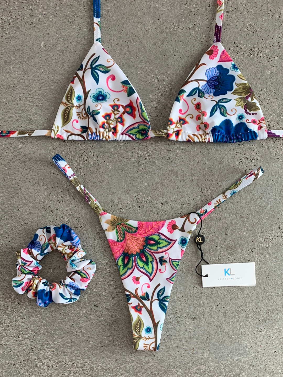 Wanderlust Bloom Bikini Top