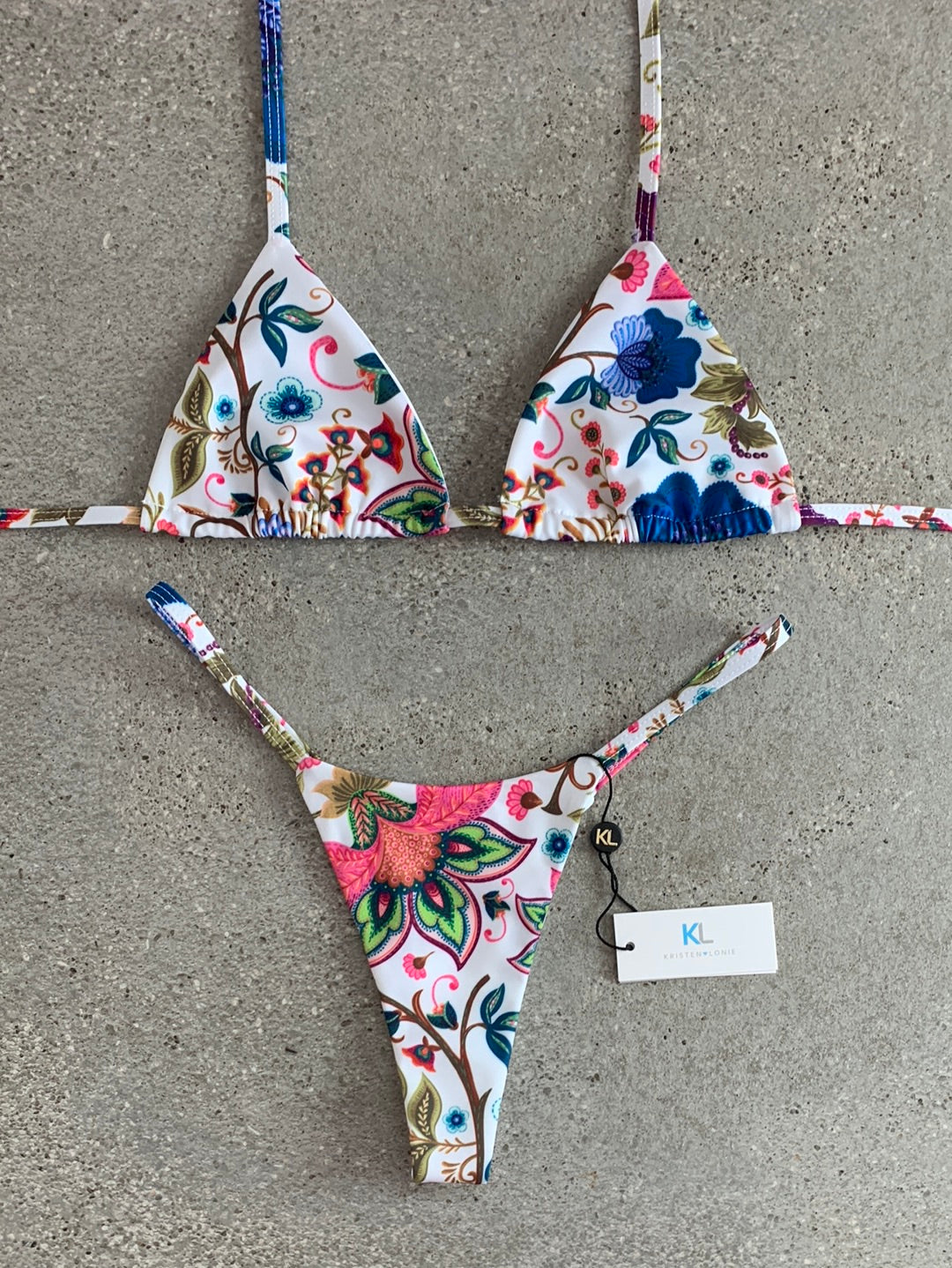 Wanderlust Bloom Bikini Top