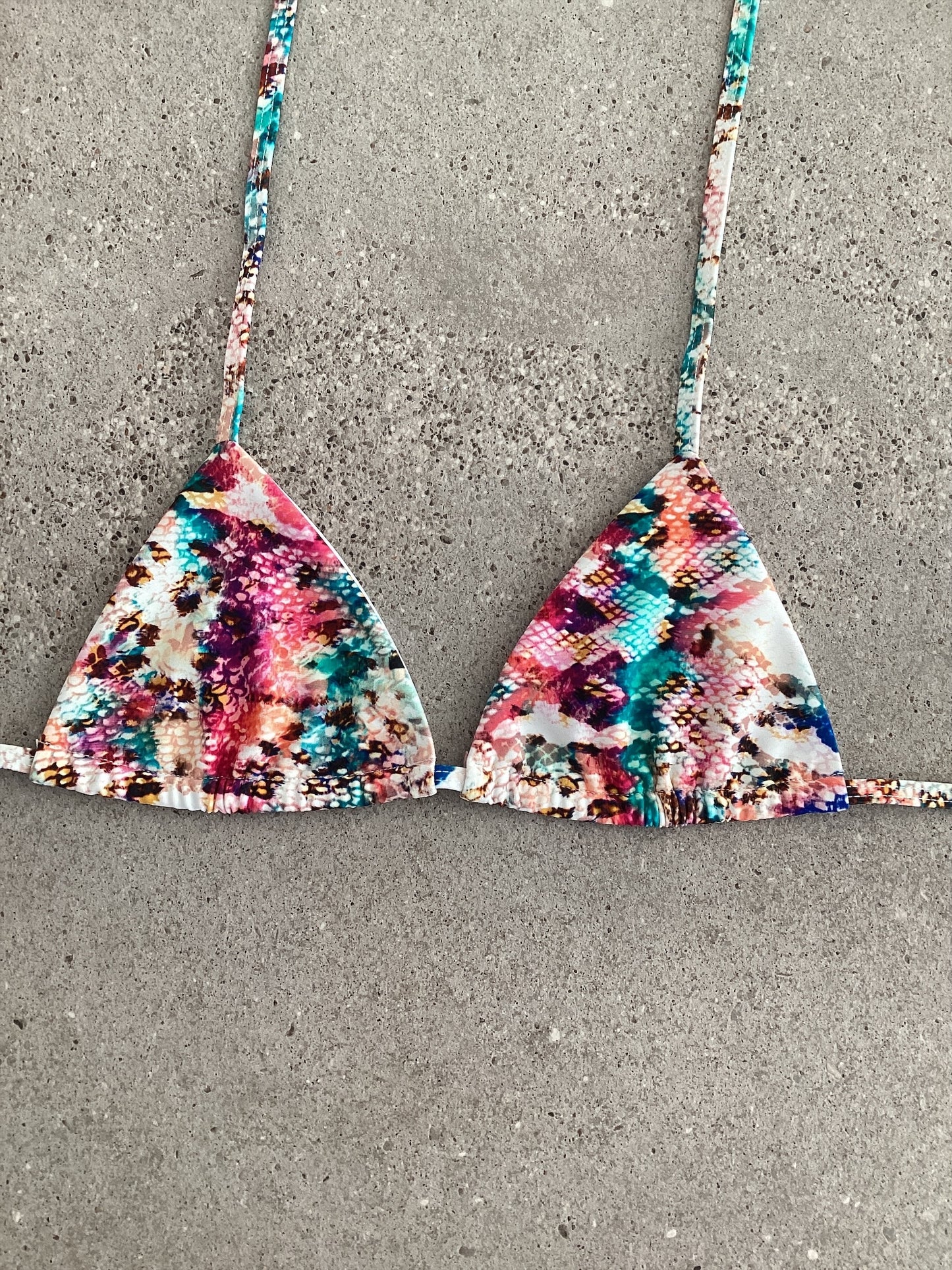 Multi Snake Bikini Top