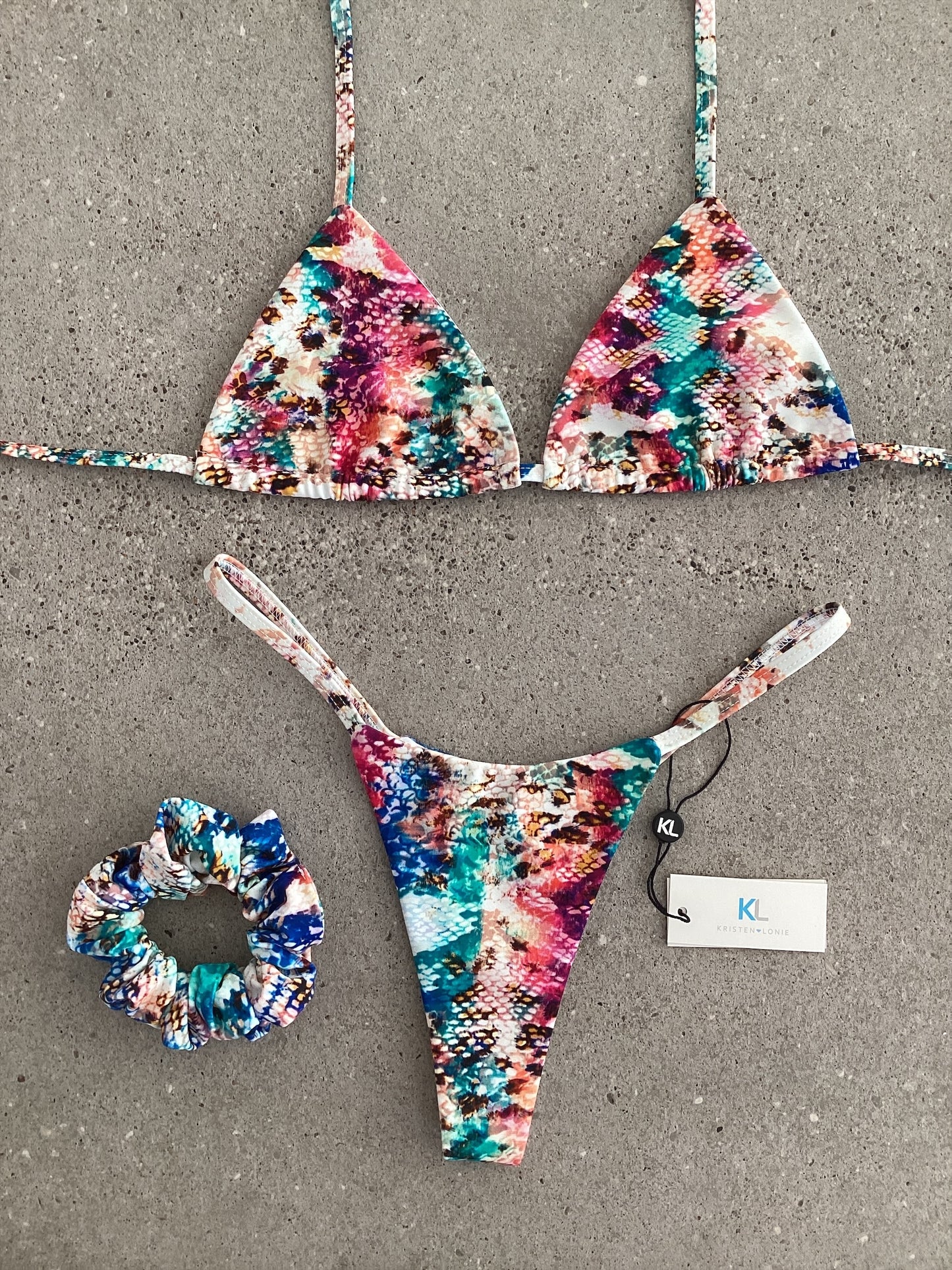 Multi Snake Bikini Bottom