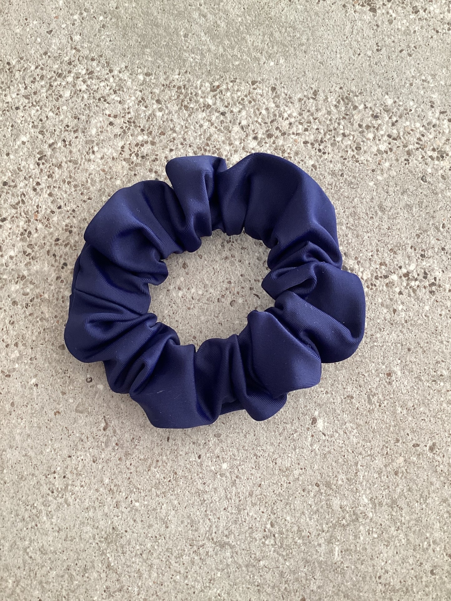 Navy Scrunchie