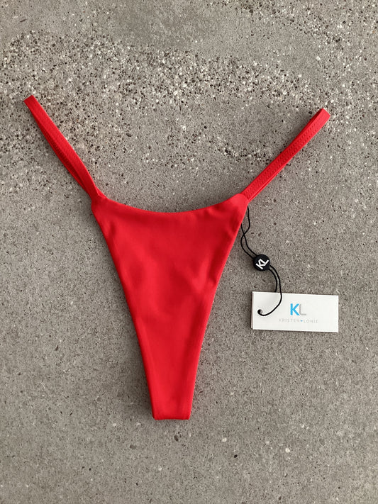 Volcanic Vixen (Red) Bikini Bottom