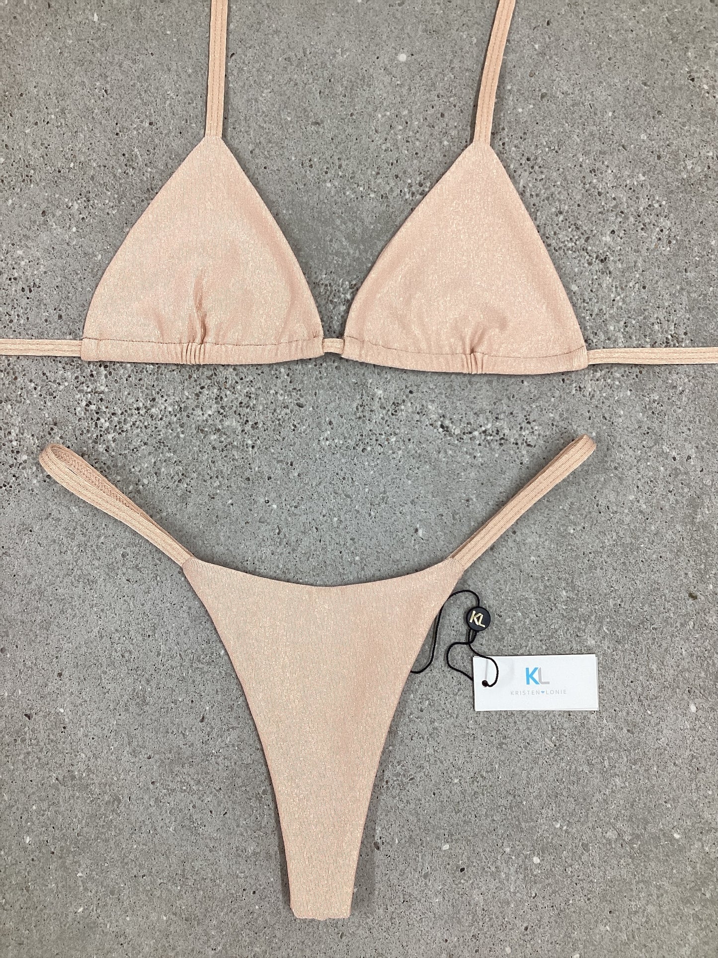 Champagne Shimmer Top