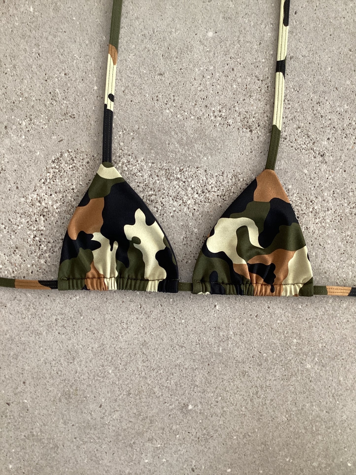 Combat Camo Bikini Top