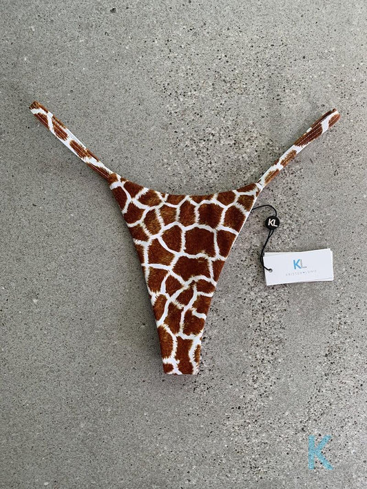 Africa Bikini Bottom - Kristen Lonie Swimwear