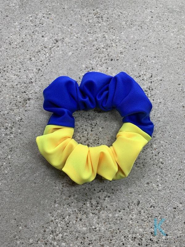 Ukraine Hair Scrunchie - Kristen Lonie Swimwear