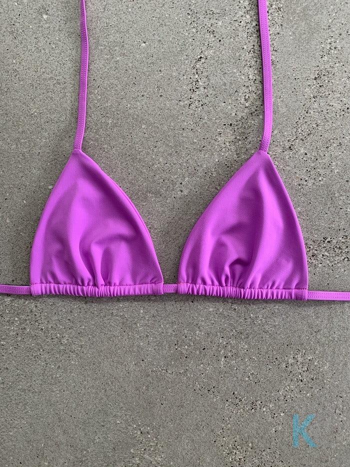 Orchid Bikini Top - Kristen Lonie Swimwear