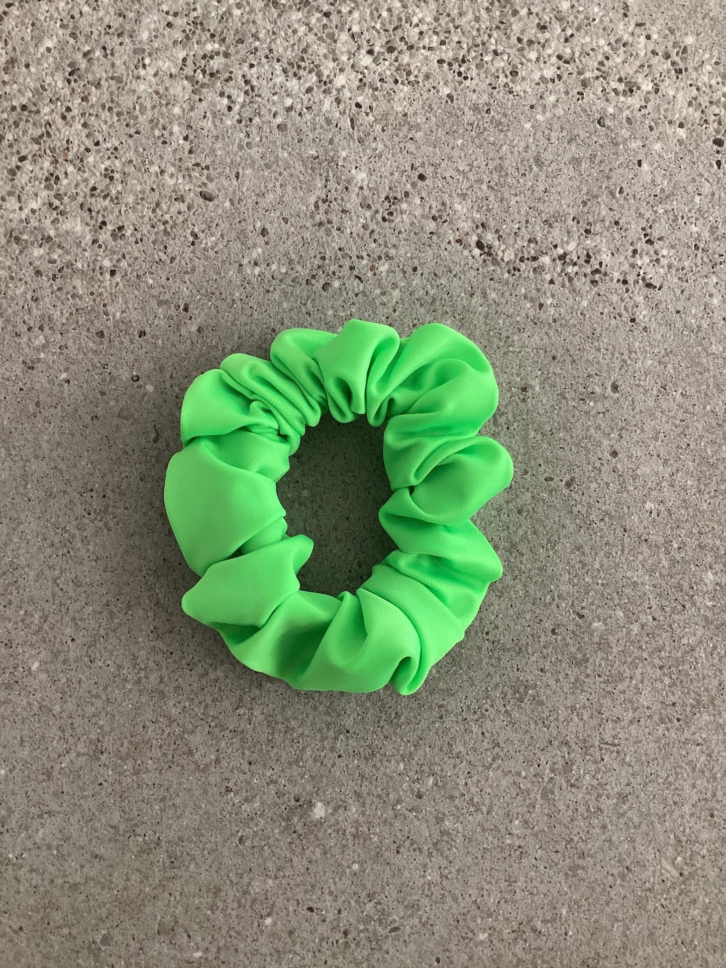 Neon Green Scrunchie - Kristen Lonie Swimwear
