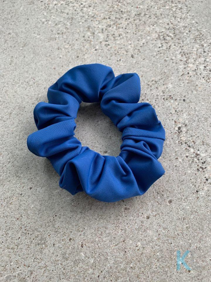 Rich Navy Hair Scrunchie - Kristen Lonie Swimwear