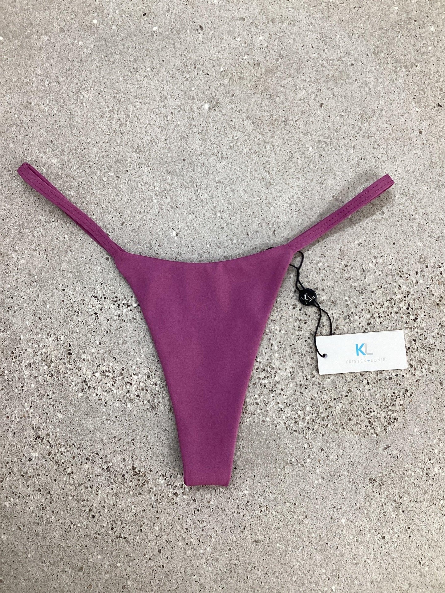 Rose Dust Bikini Bottom - Kristen Lonie Swimwear