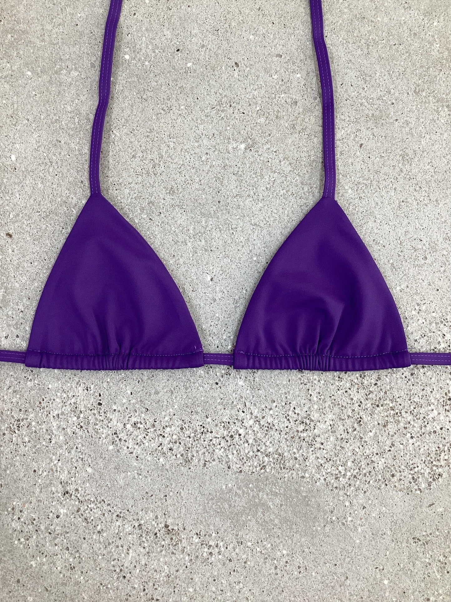 Purple Reign Bikini Top - Kristen Lonie Swimwear