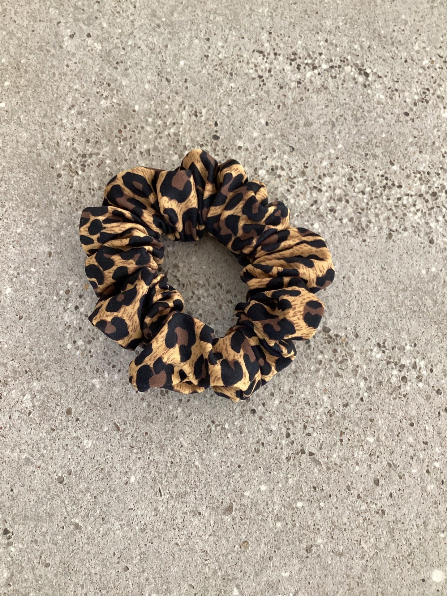 Leopard Print Scrunchie - Kristen Lonie Swimwear