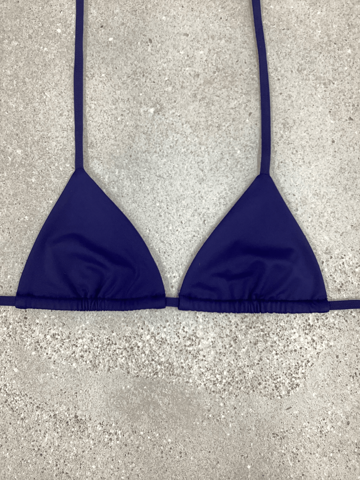 Navy Bikini Top - Kristen Lonie Swimwear