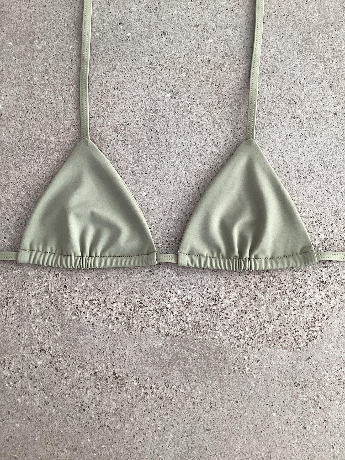 Olive Bikini Top - Kristen Lonie Swimwear