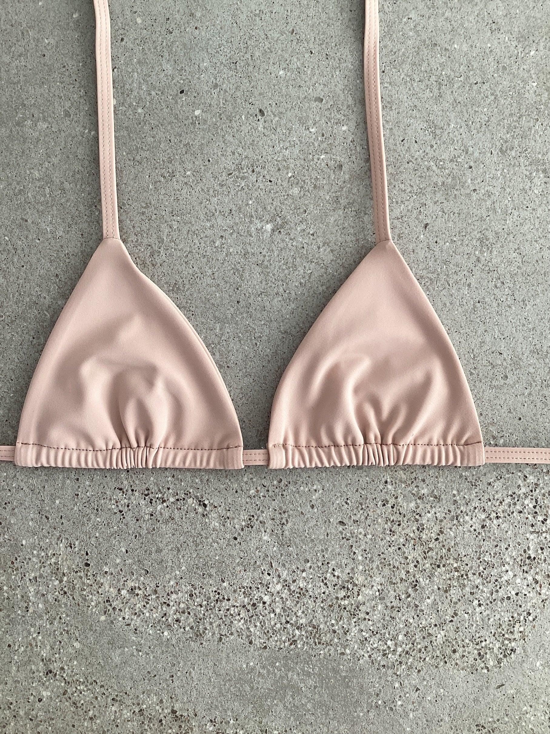 Porcelain Bikini Top - Kristen Lonie Swimwear