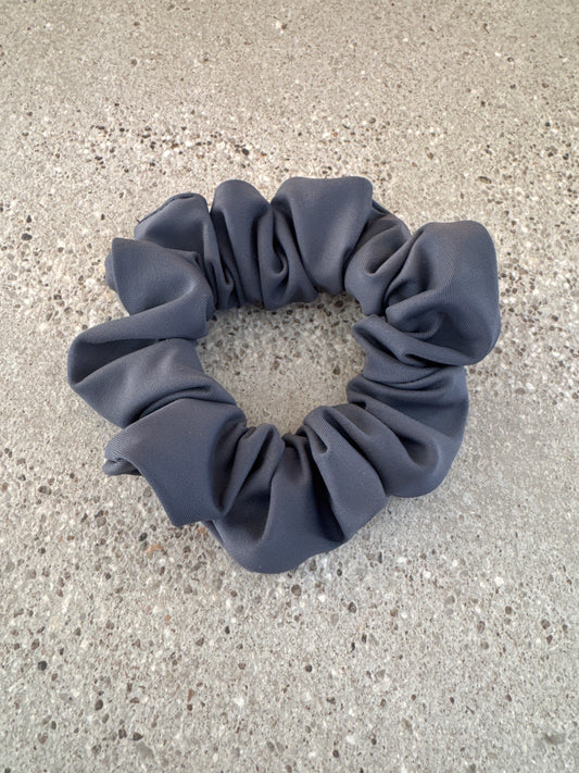Charcoal Hair Scrunchie