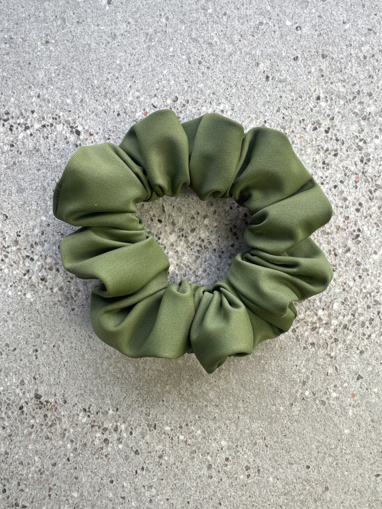 Moss Hair Scrunchie