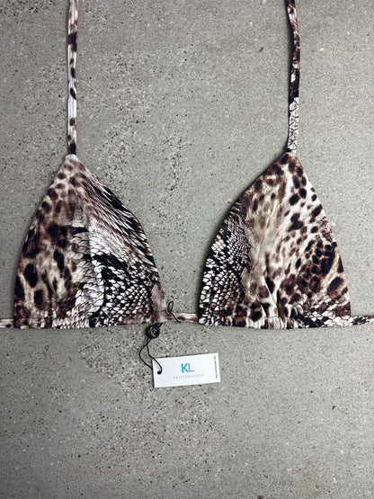 Wild Amazon Bikini Top (brown)
