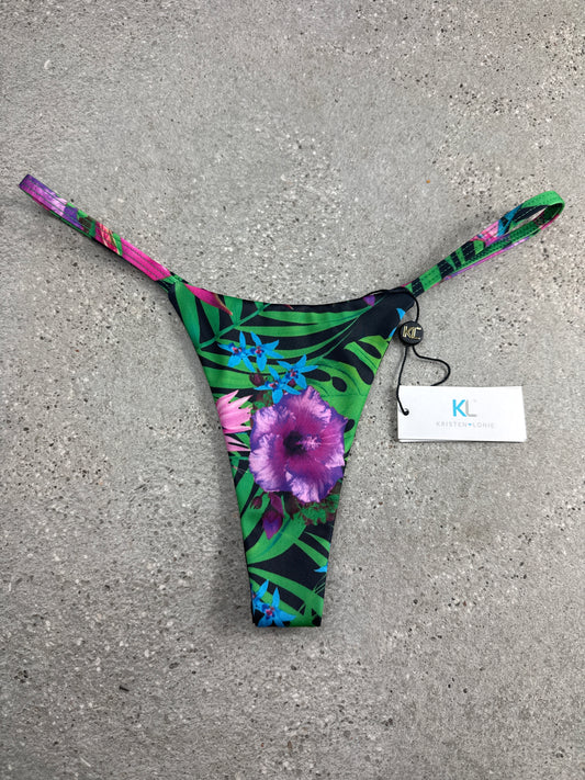 Caribbean Twist (Green) Bikini Bottom
