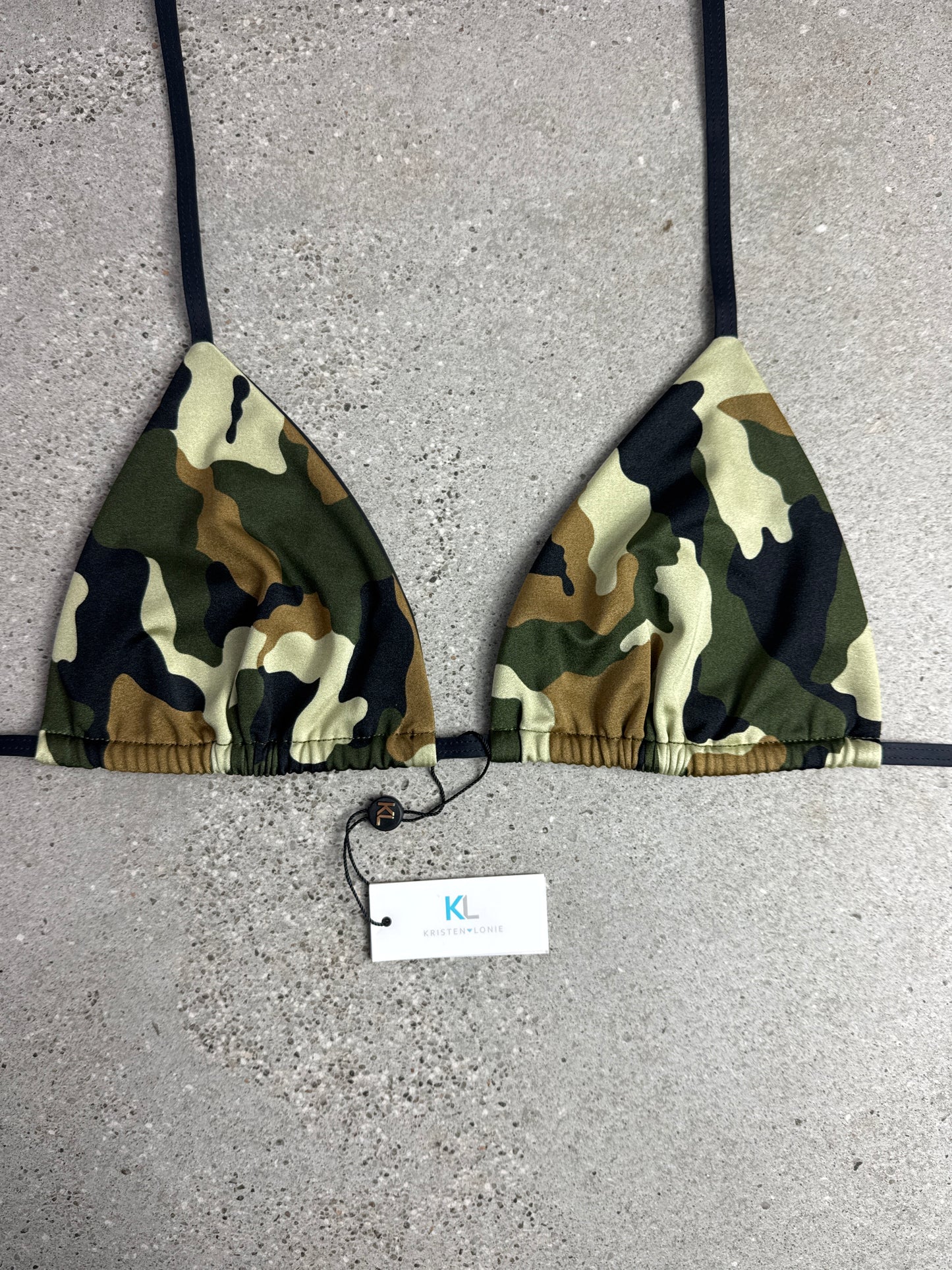 Combat Camo Bikini Top